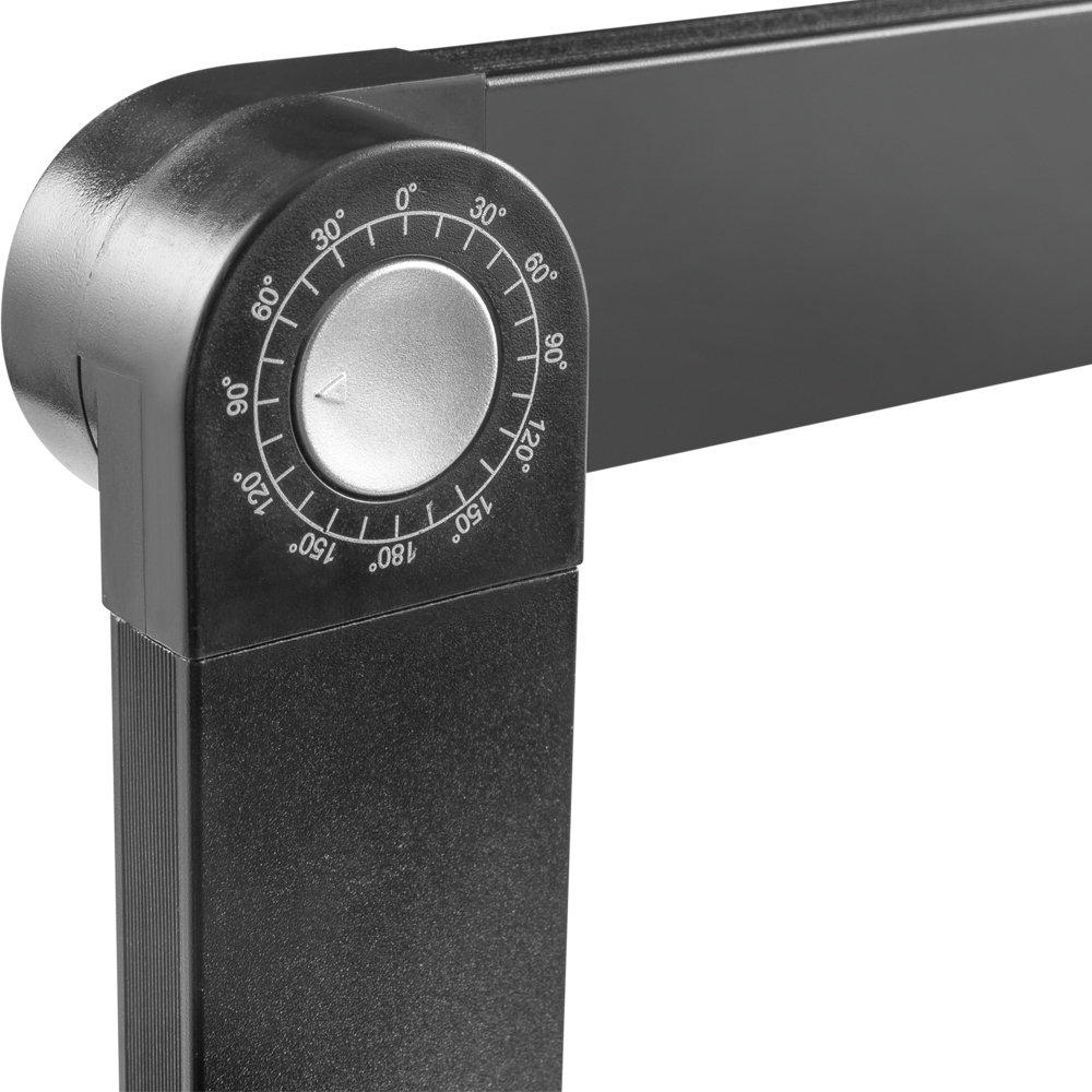 HF-ILSH-2620: Laptop Stand with Mouse Pad - Height Adjustable - Black